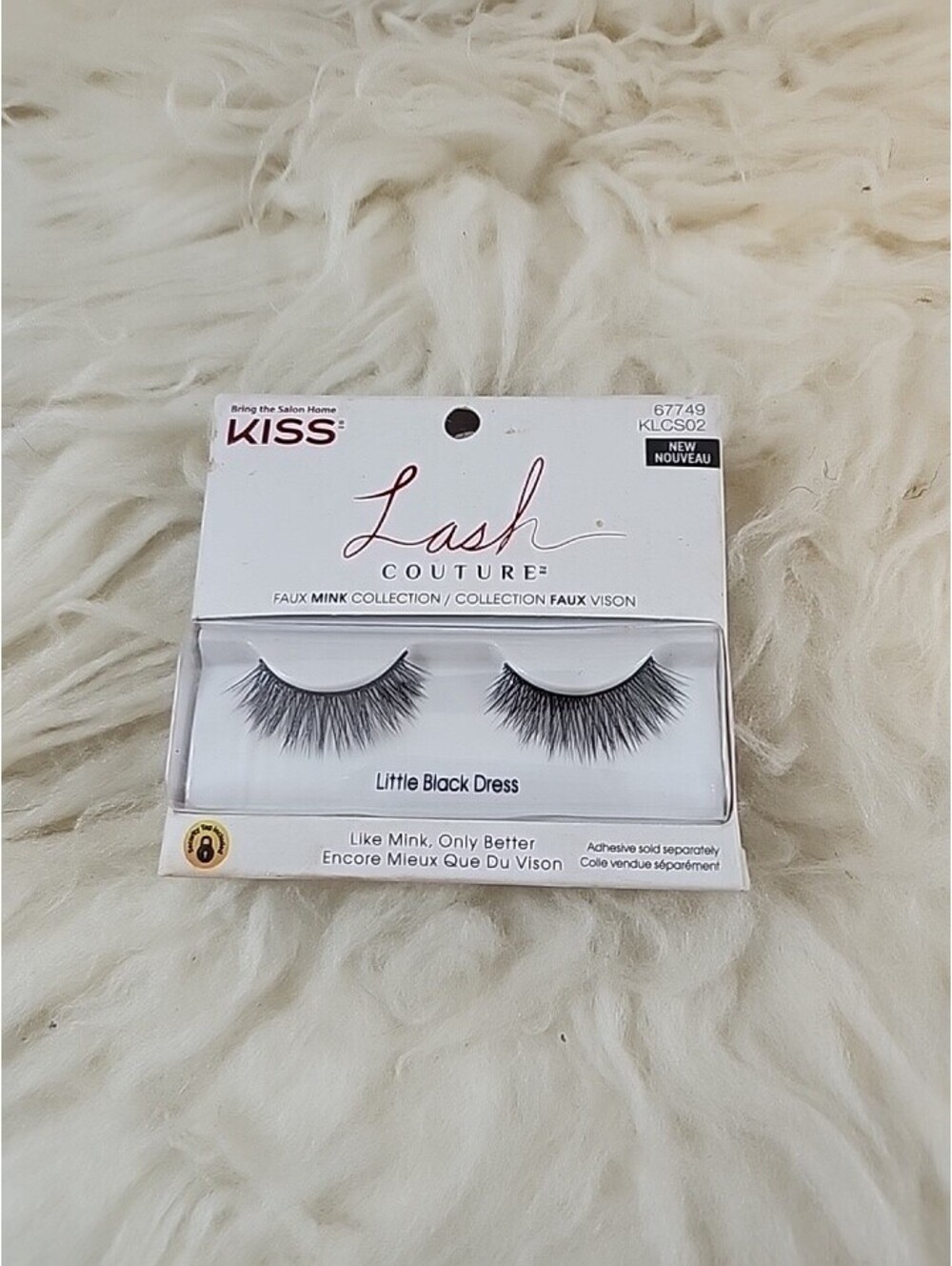 Kiss Lash Couture Faux Mink Collection Eyelashes - LITTLE BLACK DRESS